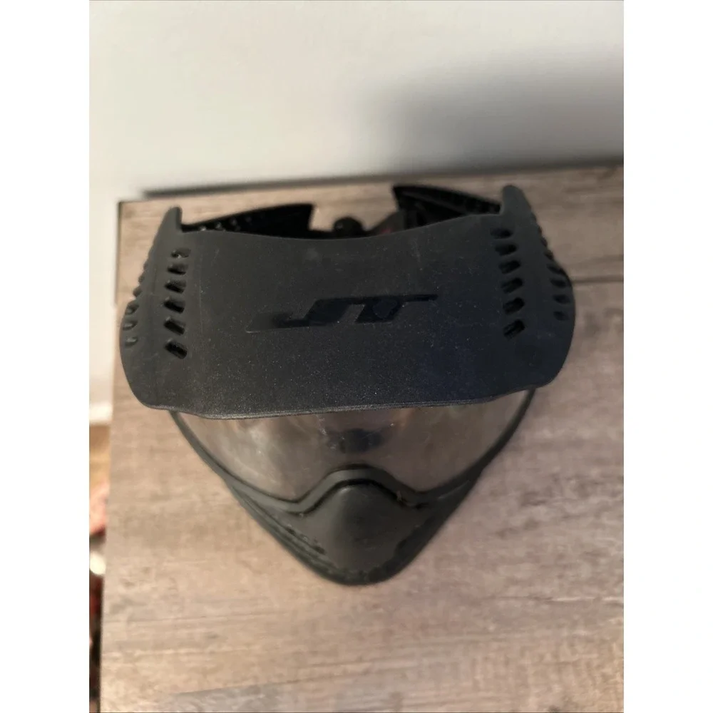 JT ProFlex Paintball Full Face Mask Goggles, Black Pre-Owned